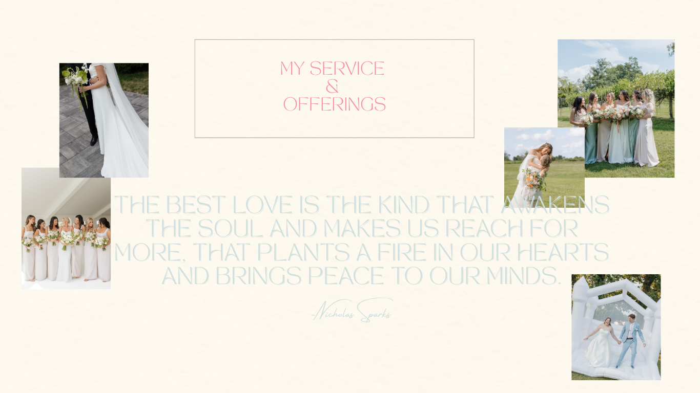 Kyra's services and offerings