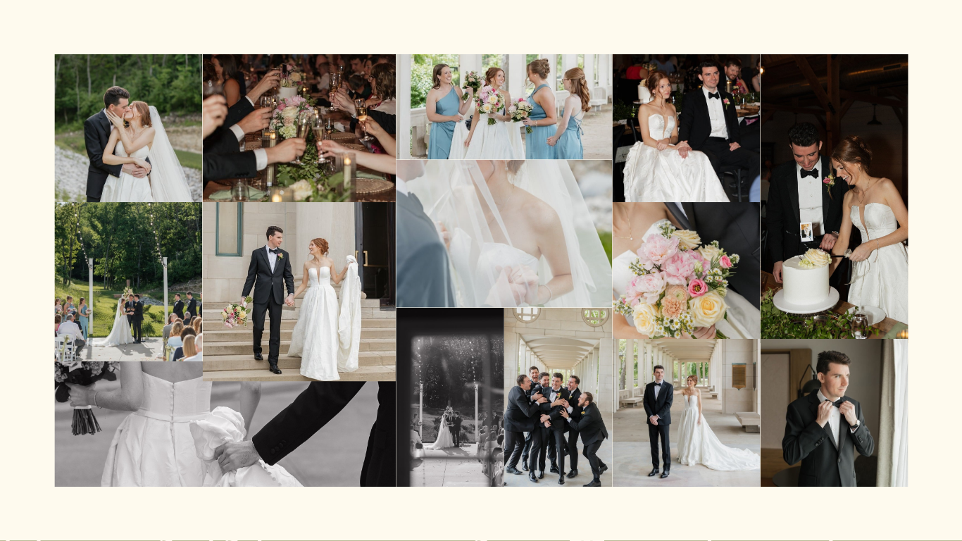 Wedding portfolio gallery six